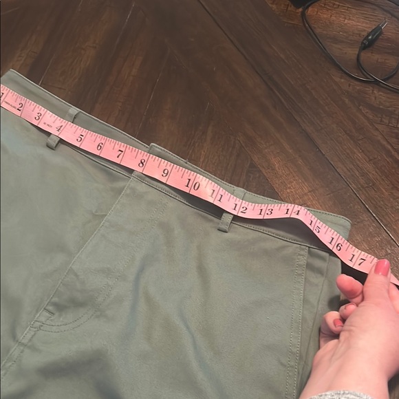 Tan Knee-Length Pencil Skirt for Work - Picture 4 of 6